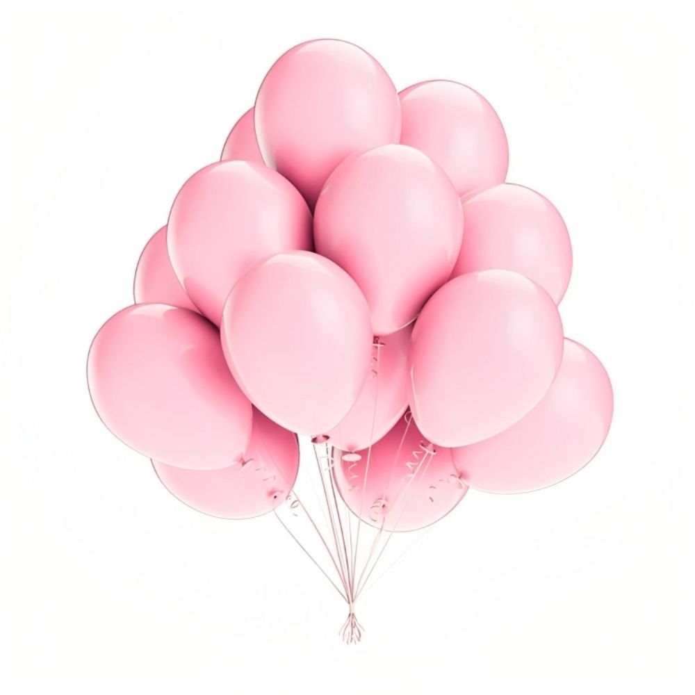 Sachet Ballons Roses 100 unités