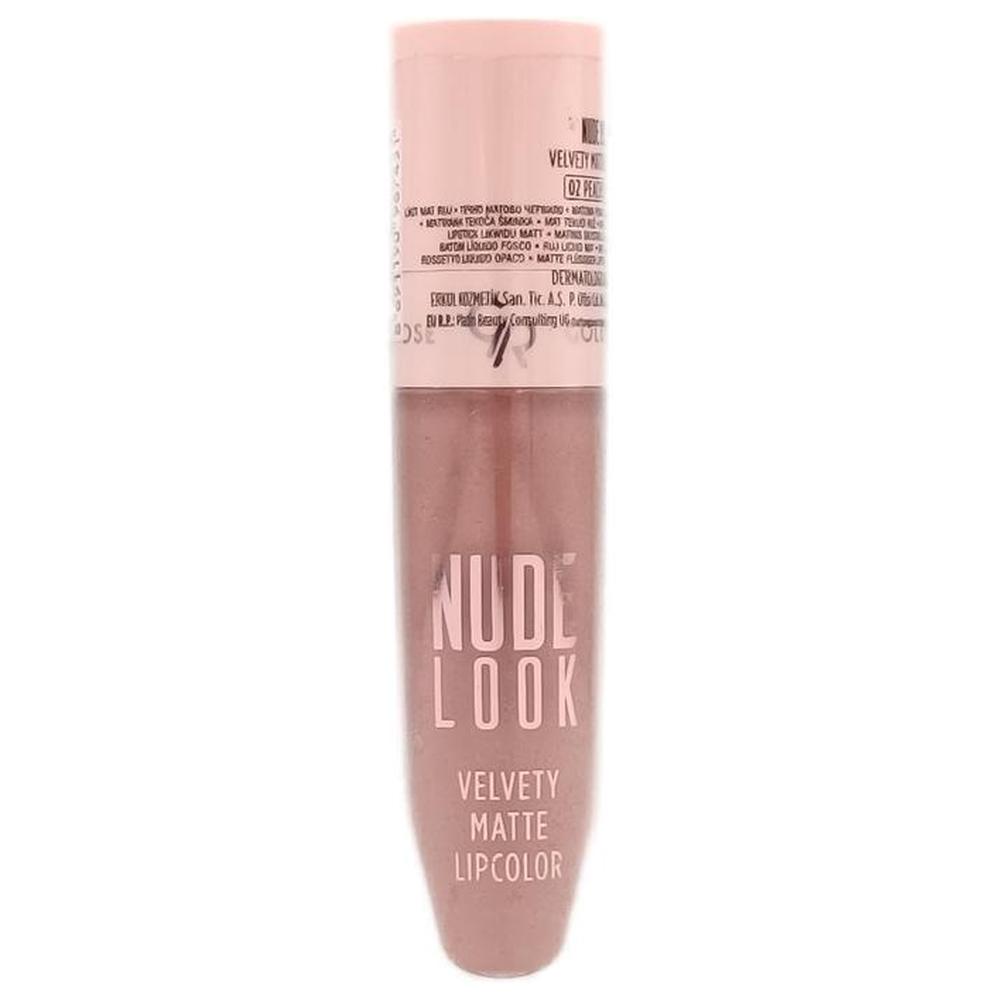 [682777] Rouge à Lèvres Nude Look Velvety Matte Golden Rose N°02 1 unité