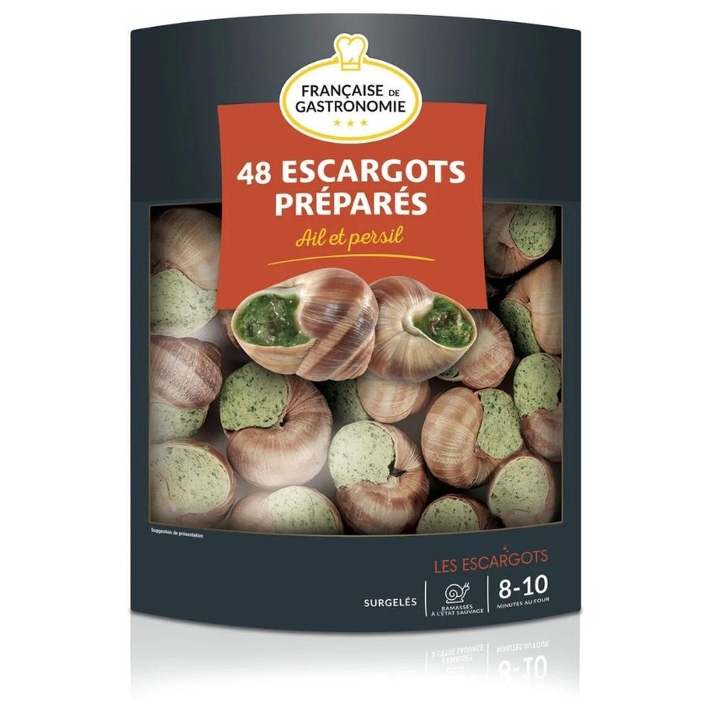 Escargots Ail et Persil Française de Gastronomie 48 pièces 269g