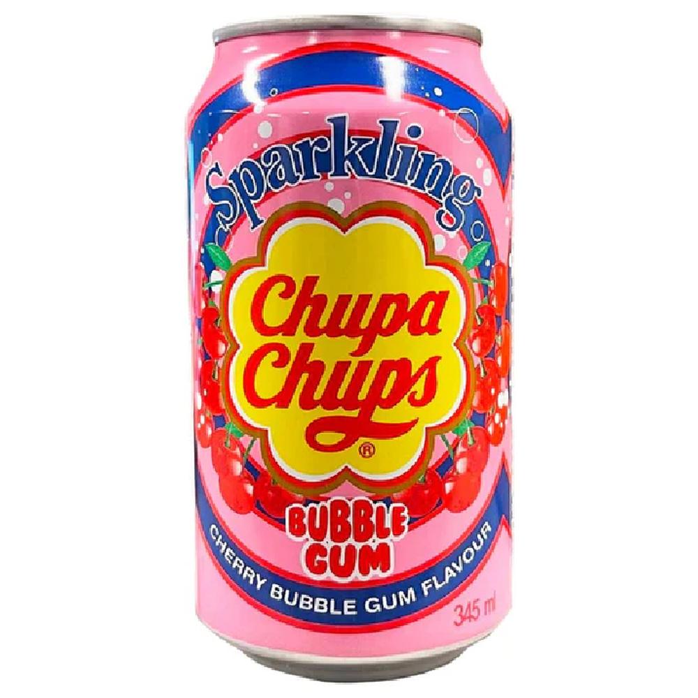 [724331] Boisson Gazeuse Cherry Bubble Gum Chupa Chups 345ml