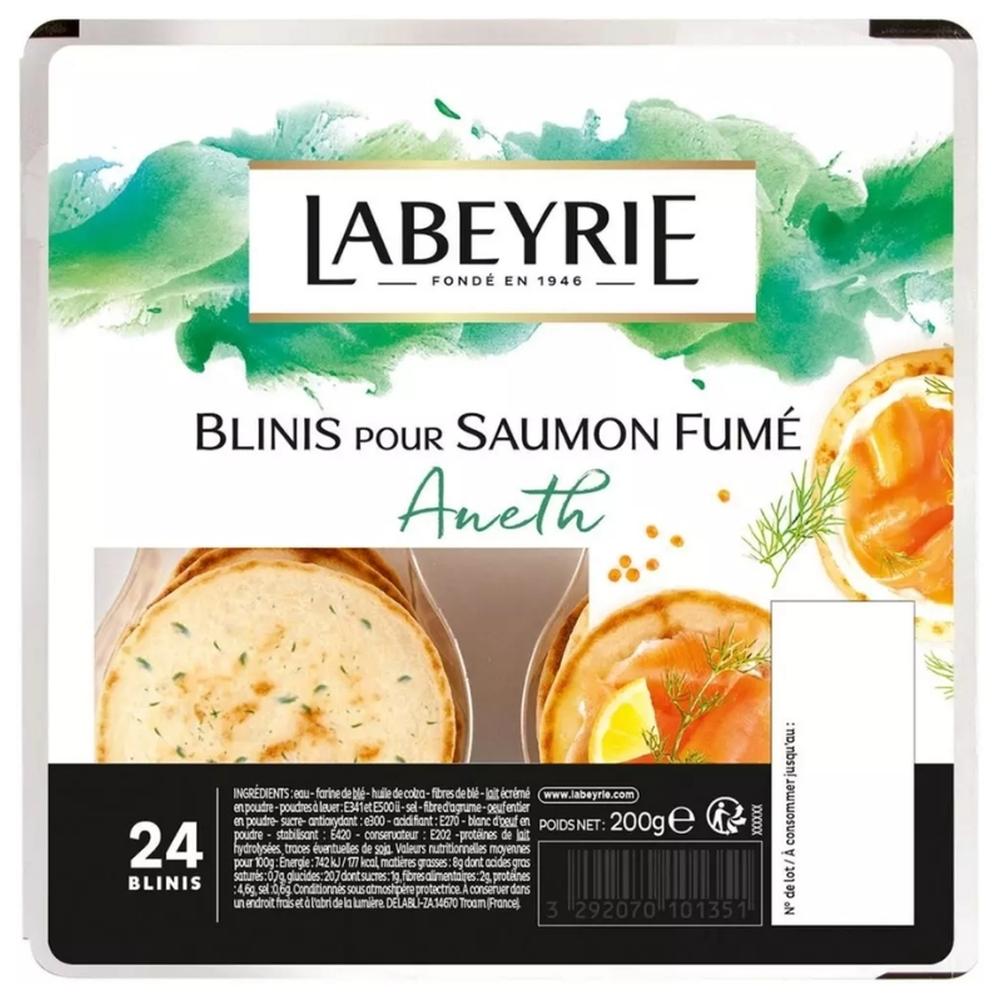 Blinis Aneth Labeyrie 24 pièces 200g