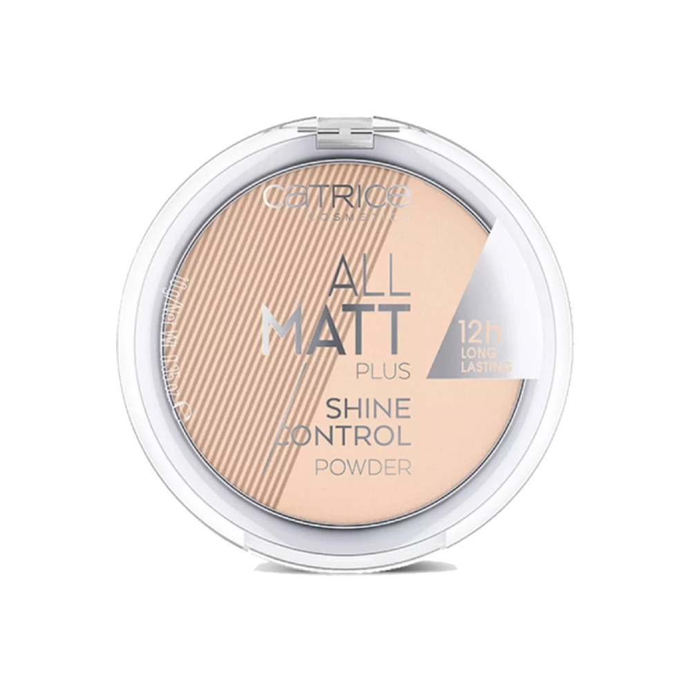 [636593] Poudre All Matt Plus Shine 025 Sand Beige Catrice