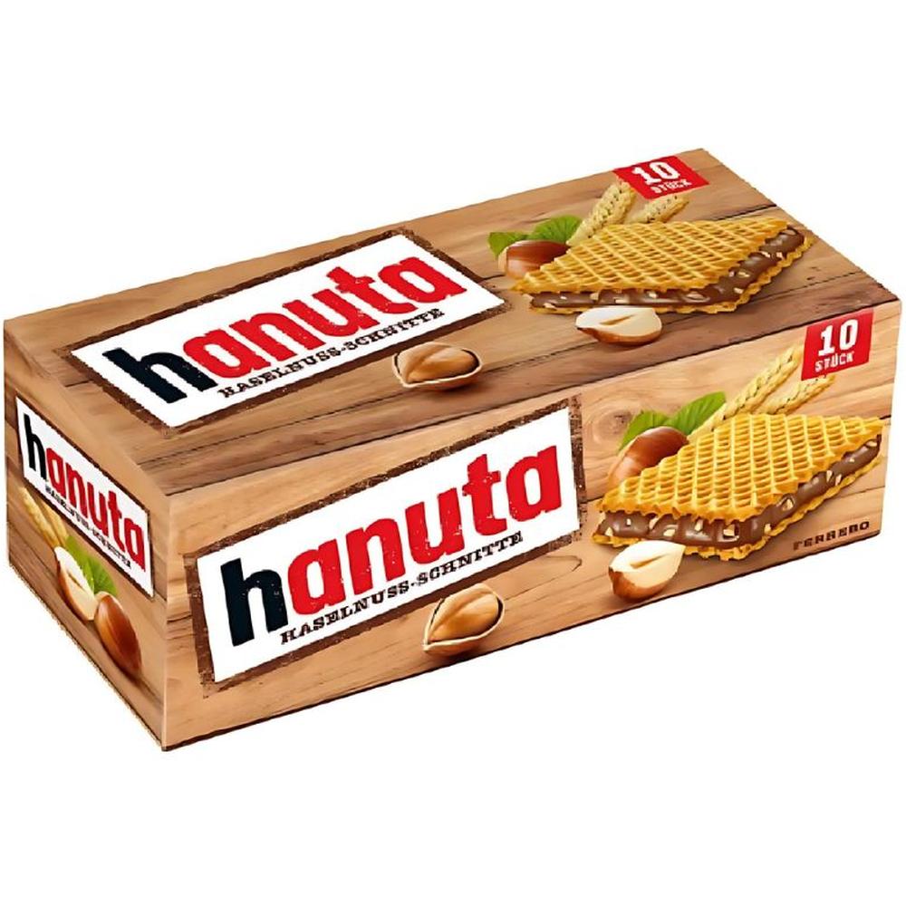 [724154] Gaufrette Noisette Hanuta 10x22g