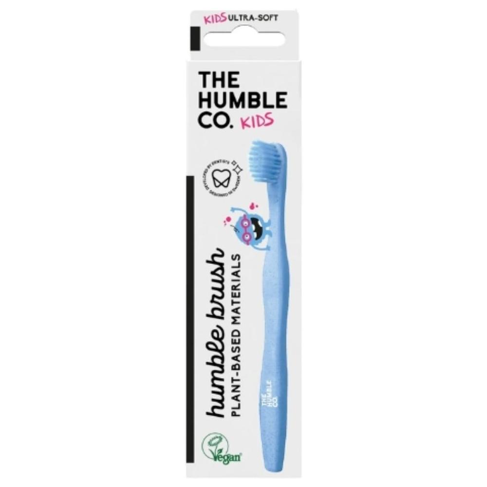 [729486] Brosse à Dents Enfant Bleu The Humble