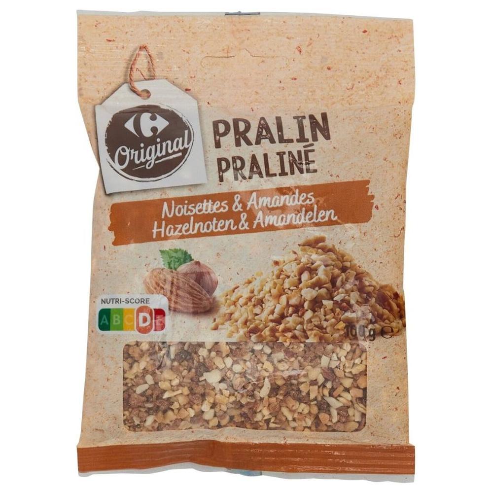 [715243] Pralin Noisettes et Amandes Carrefour 100g
