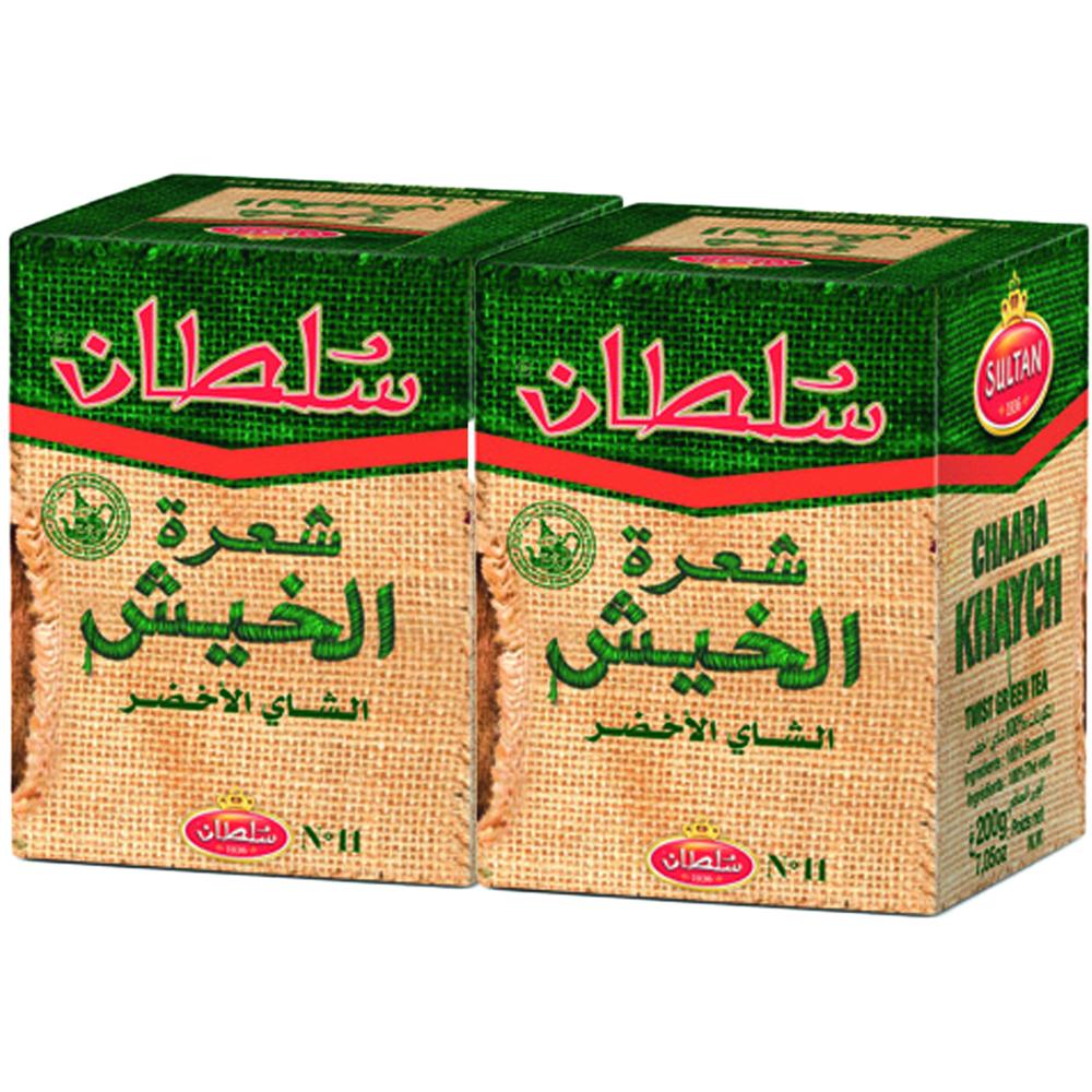 Lot de 2 Thés Chaarat Al Khaych Sultan 200g (2ème à -50%)
