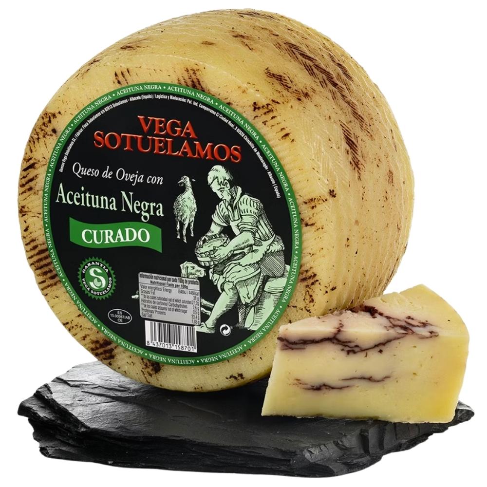 [732798] Fromage Affiné de Brebis aux Olives Noires Vega 100g