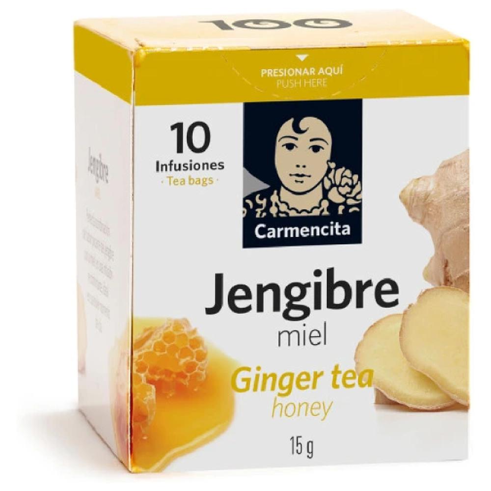 [723840] Infusions Gingembre et Miel Carmencita 10 unités