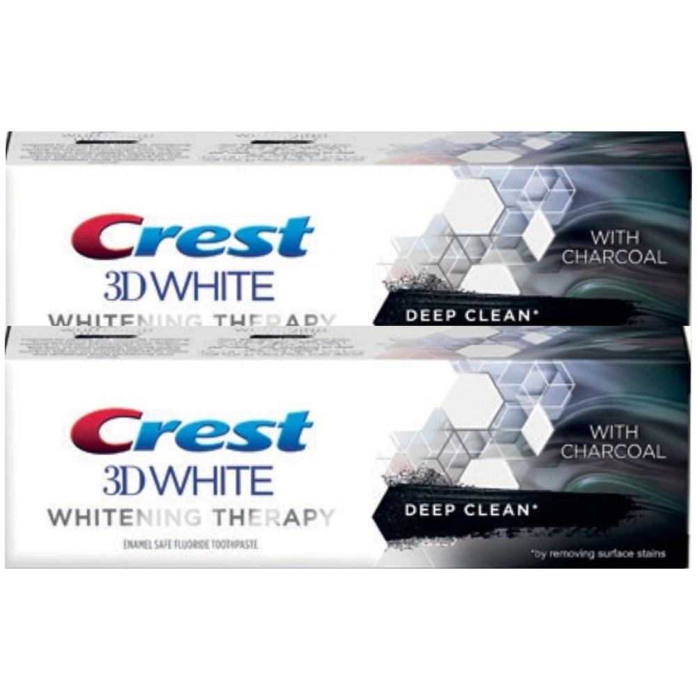 [730010] Pack de 2 Dentifrices Crest Charbon Actif 75ml