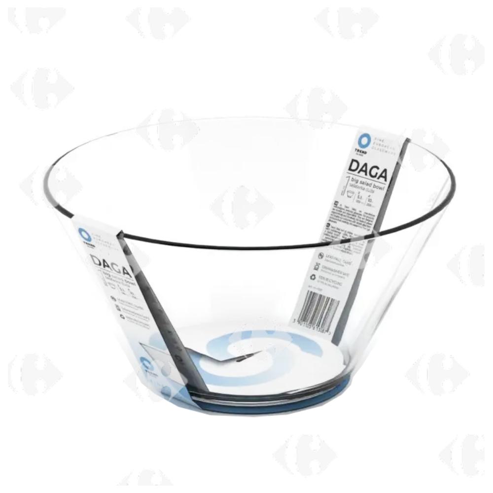 Saladier en Verre 25cm.