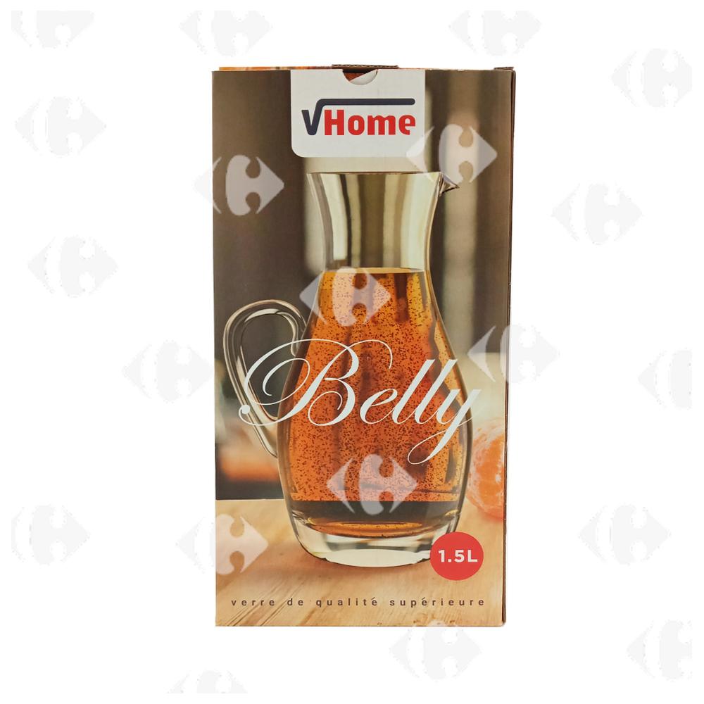 [695864] Broc en Verre Handmade Belly 1,5L.
