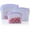 Porte-Sandwich en Silicone Lilas Kasa 2L