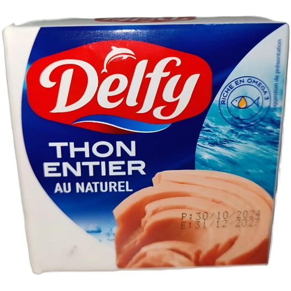 [721406] Thon Entier au Naturel Delfy 85g