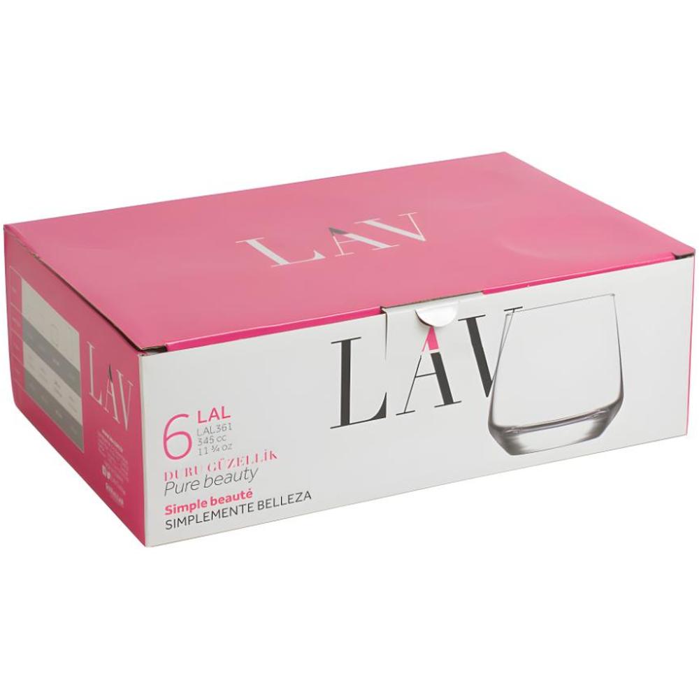 [706409] Set de Verres à Eau Lav 361F 34cl 6 unités.