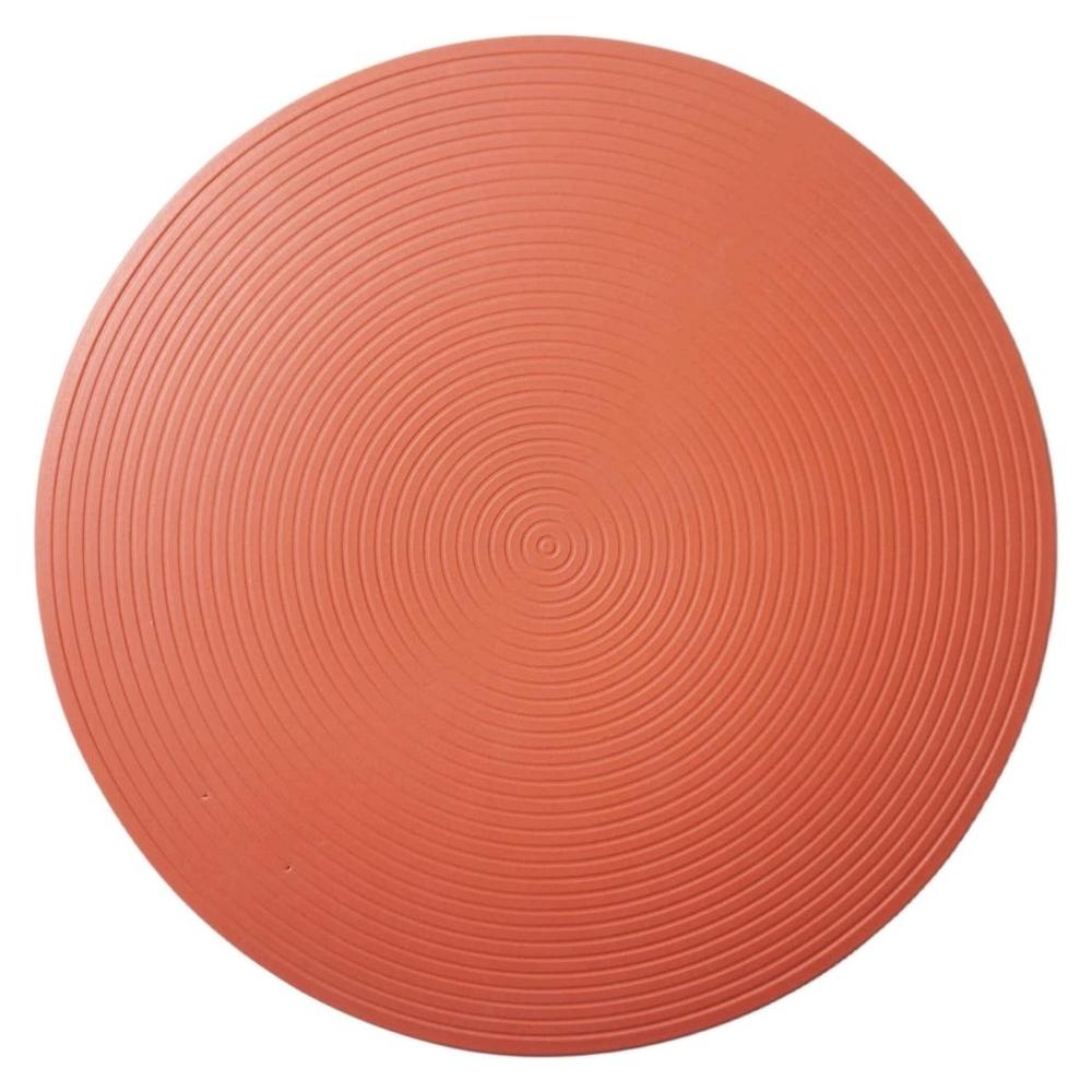 Set de Table Rond Corail Eva Kasa 36cm