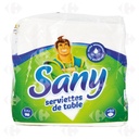 Sany Papier Serviettes de Table 60 pièces.