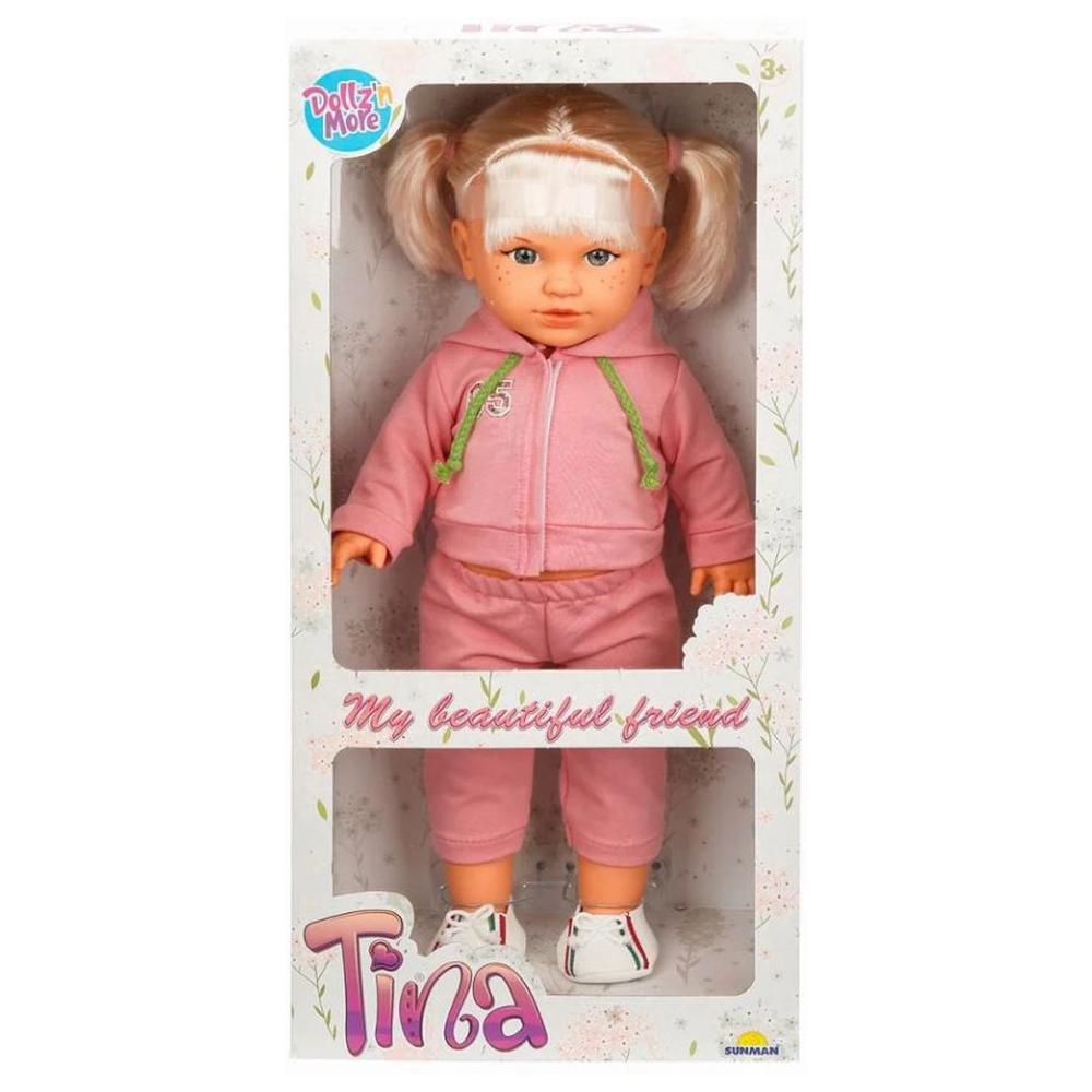 [715822] Poupée en Tenue de Sport Tina 26x16x54,5cm