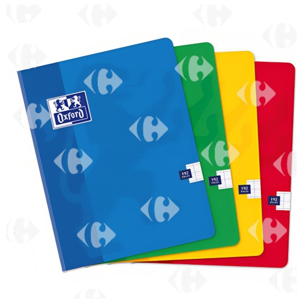 [580194] Cahier Scolaire Broché Oxford 170x220mm 192 pages