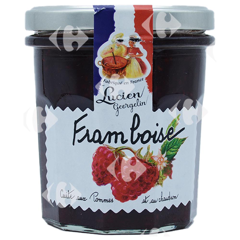 [652003] Confiture de Framboise 65% Fruits Lucien Georgelin 320g