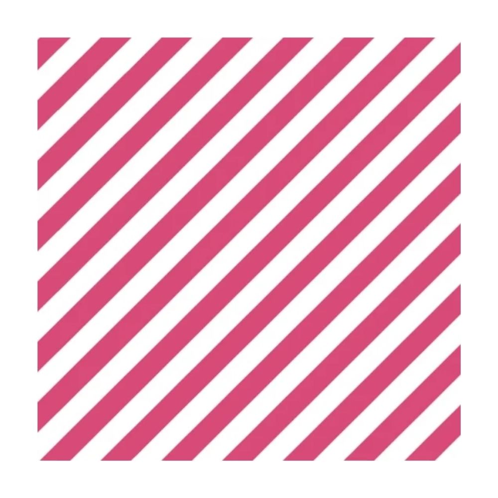 Serviette en Papier Ouaté Motif Diagonale 33x33cm