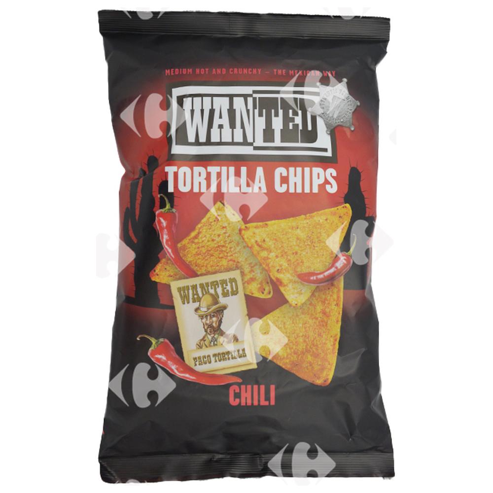[637940] Chips Tortillas Chili Wanted 200g