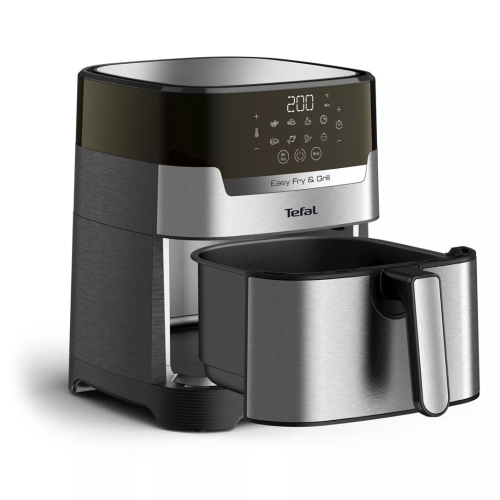 Friteuse Air Fry & Grill Tefal en Inox 4,2 L