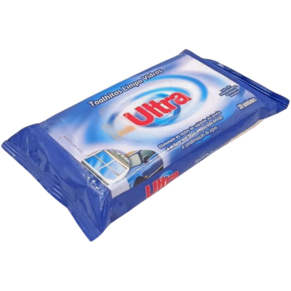Lingettes Vitres Ultra Pro 30 unités.