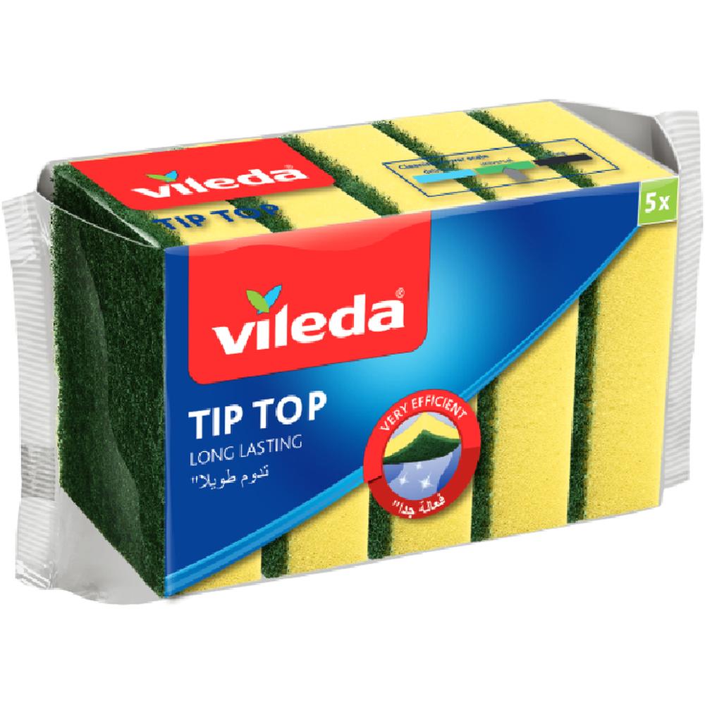 [414263] Éponges grattantes Vaisselle Tip Top Vileda 5 unités