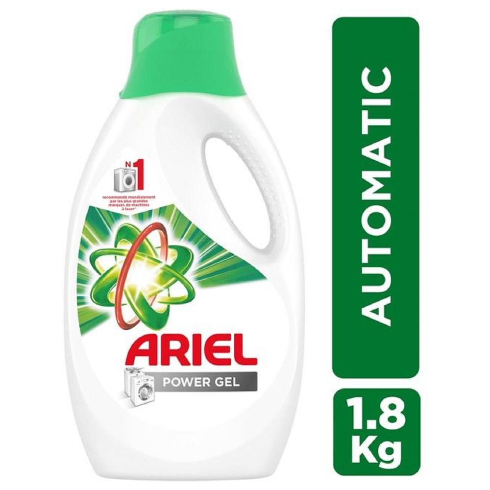 [525372] Détergent Lessive Liquide Automatique Fraicheur Lavande Ariel 1.8L.