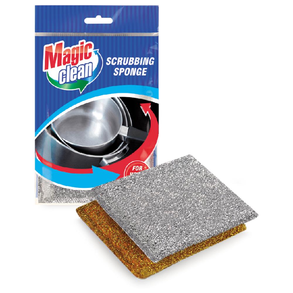 Tampons à Récurer Métal Magic Clean 2 unités