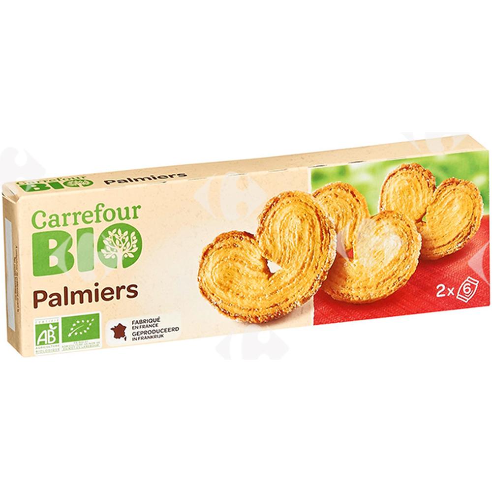 [531041] Palmiers Carrefour Bio 100g