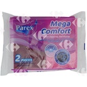 Éponges Méga Confort Classiques Parex 2 pièces.