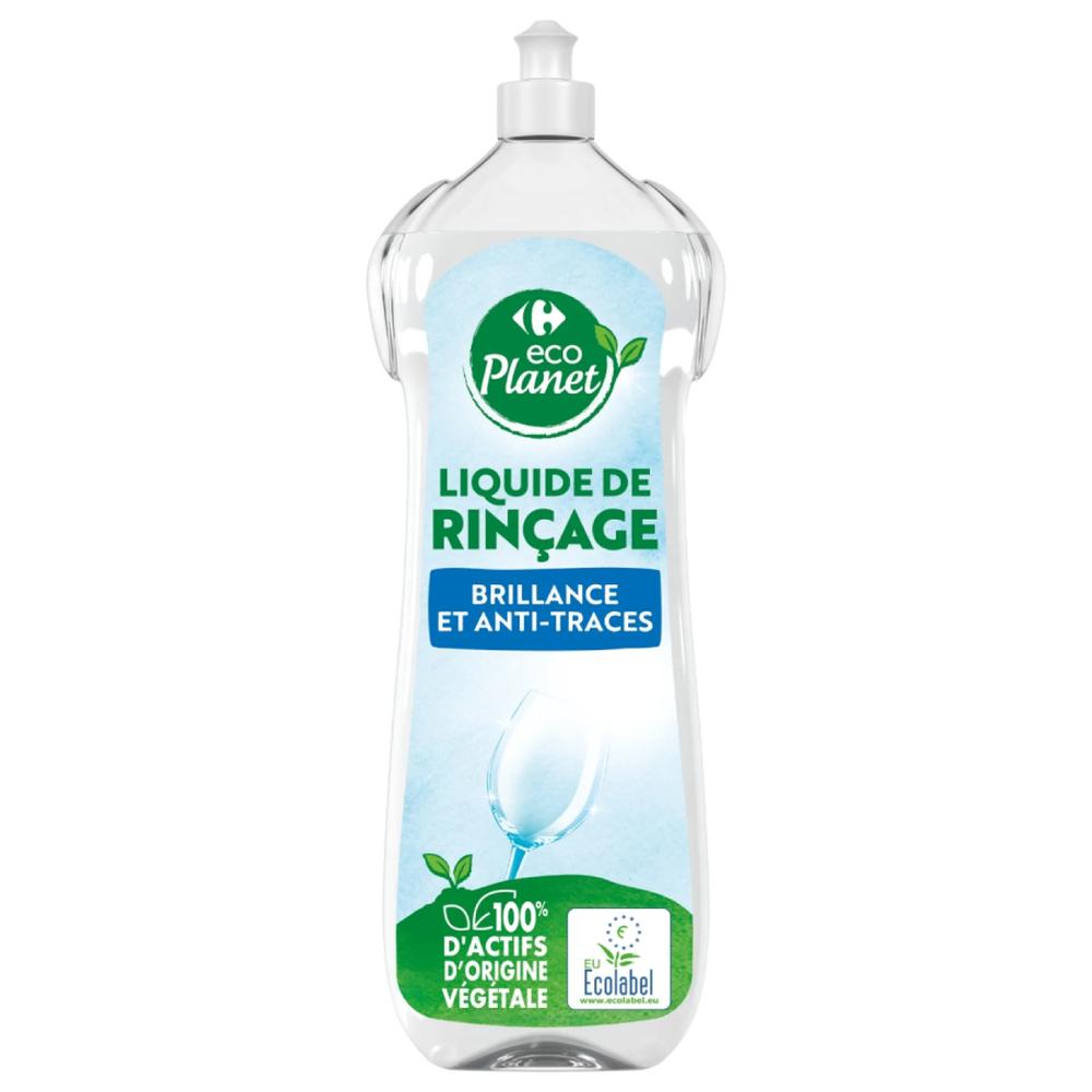 [721494] Liquide de Rinçage Brillance Anti-Traces Carrefour Eco Planet 750ml