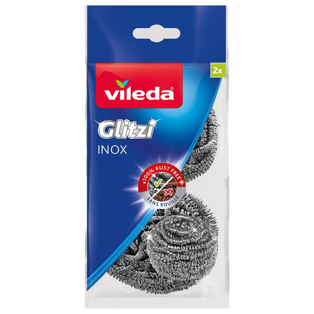 [567259] Boules Inox Vileda 2 unités