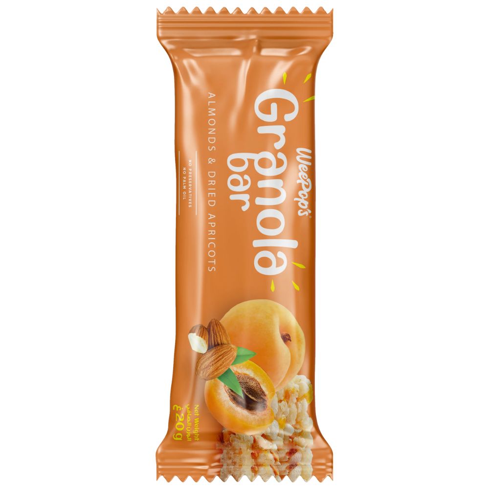 [718428] Barre Granola Amandes & Abricots Weepops 20g