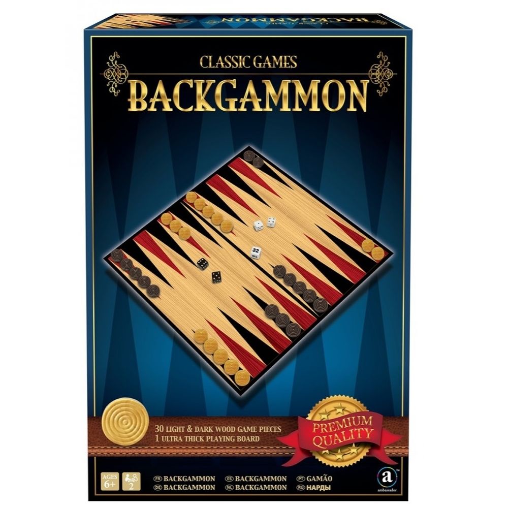 [641855] Jeu Backgammon Premium