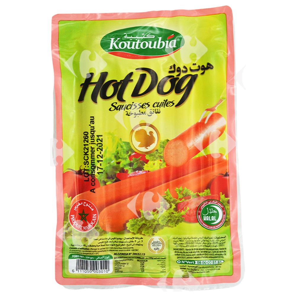 Hot Dog de Dinde - Charcuterie - Koutoubia 250g