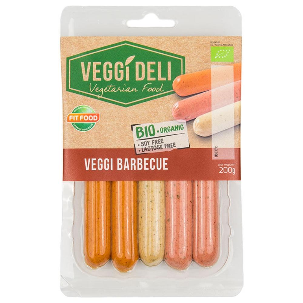 [696443] Saucisses de BBQ Bio Vegan Deli 200g