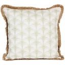 Coussin Carré Palmiers Verts Kasa 45x45cm