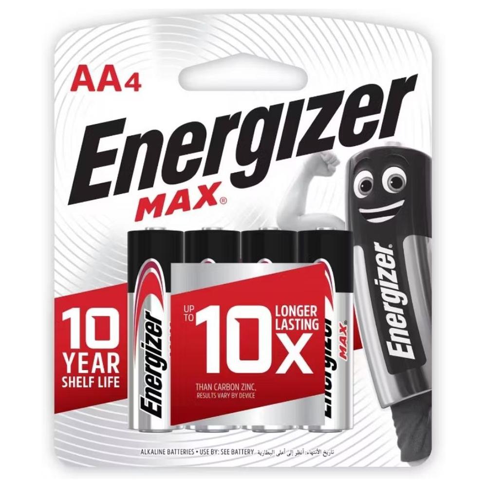 [3291] Energizer Max AA4 de 4 piéces