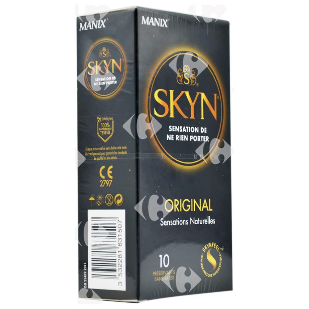 [669930] Préservatifs sans latex Original Manix Skyn 10 unités