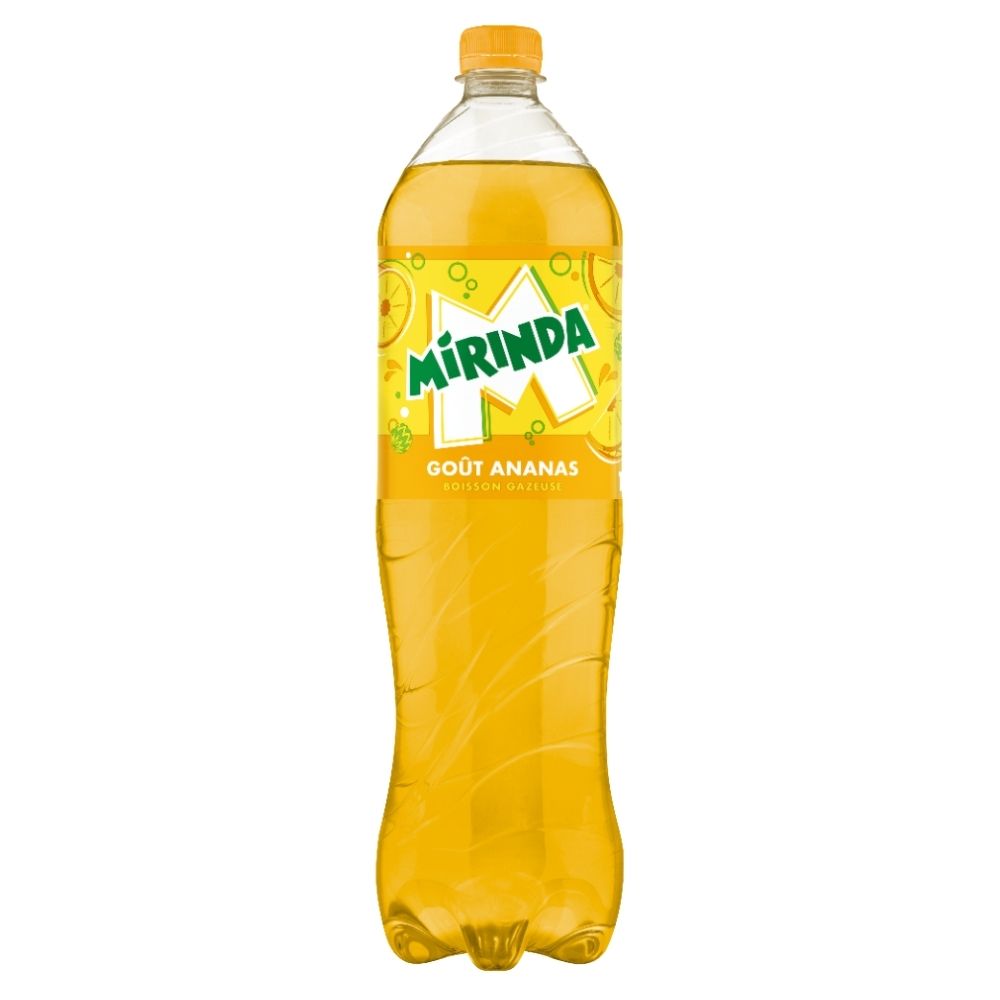 [682229] Boisson Gazeuse Mirinda Ananas Plus Pet 1,5 Litre