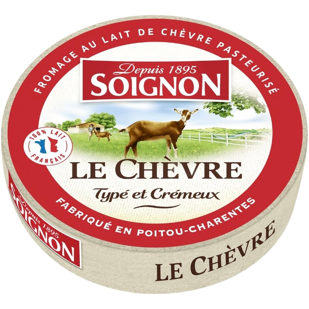 [701008] Fromage Camembert de Chèvre Soignon 180g