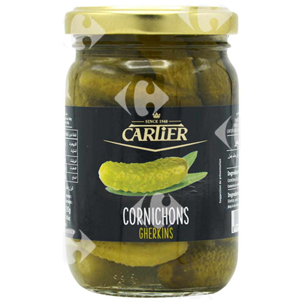 [653280] Cornichons au Vinaigre Extra Fins Cartier 360g