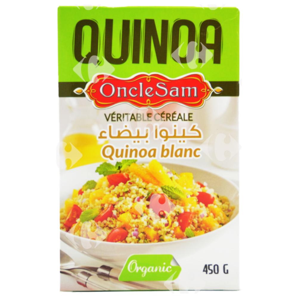 [659488] Quinoa Blanc Oncle Sam 450g