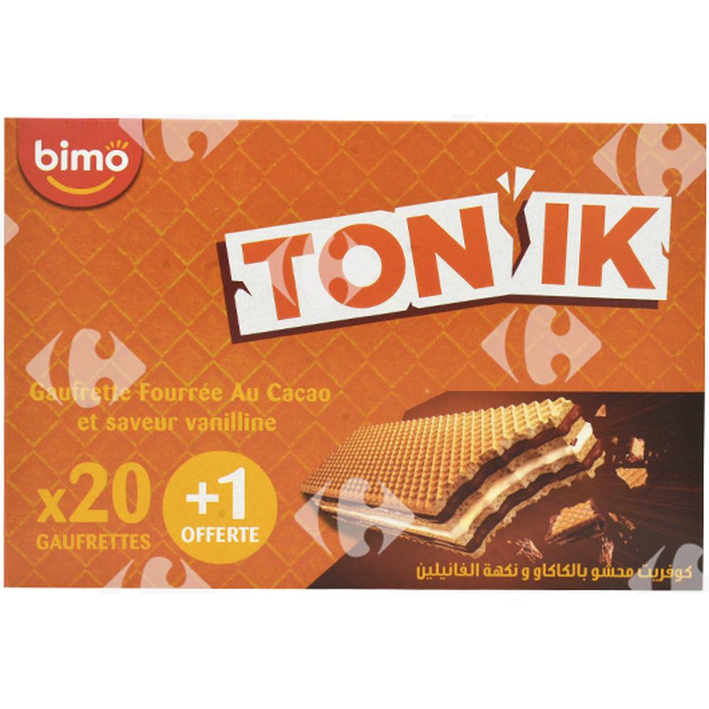 [229019] Pack Gaufrettes Tonik 20x25g