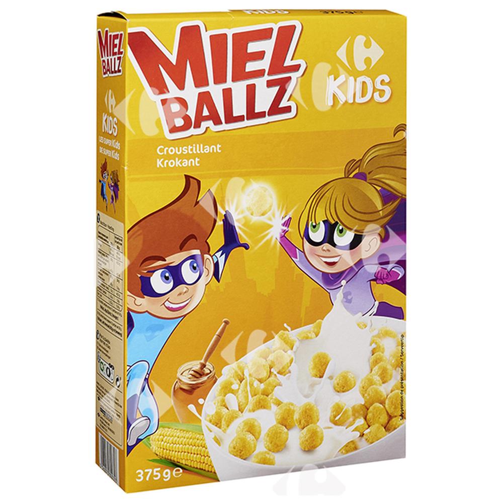 [459078] Céréales Miel Ballz Carrefour Kids 375g