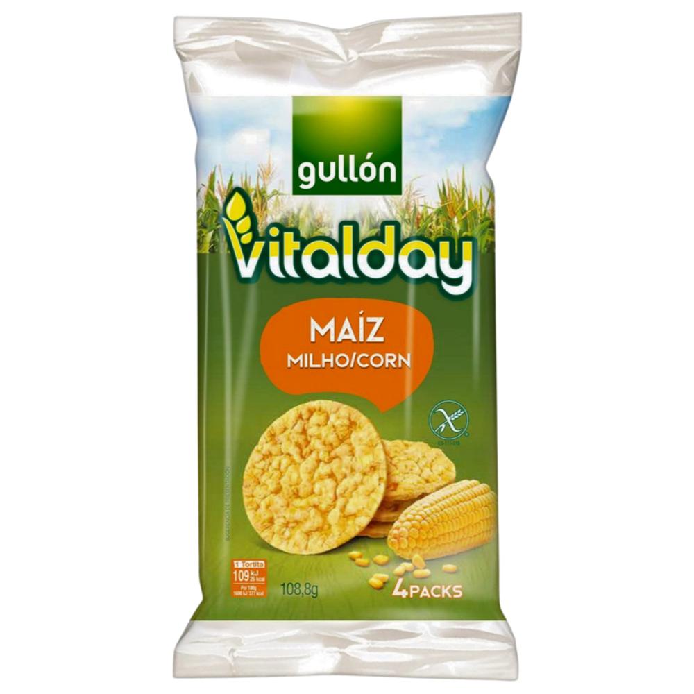 Tortita Maïs Vitalday Gullon 108g