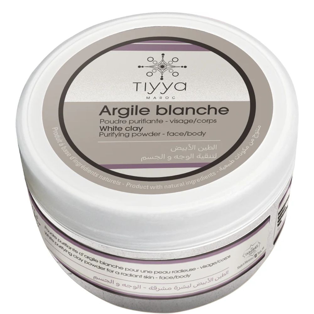 [700184] Argile Blanche en poudre visage corps Tiyya 200g