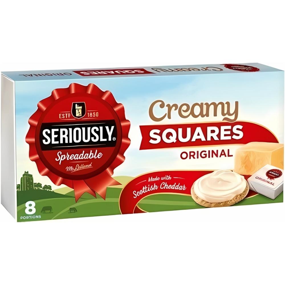 [665393] Fromage Carré Cheddar Original Seriously 8 portions